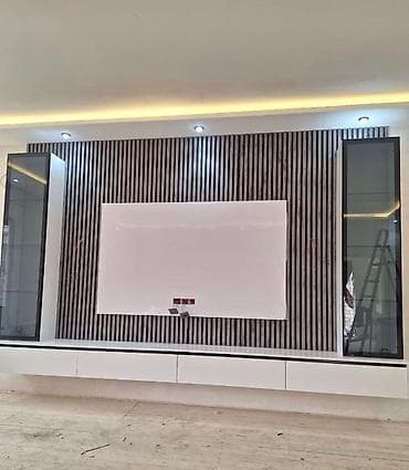 perla tv stend: Siyirməli, Polkalı, MDF, Zəmanətsiz, Kredit yoxdur — 6