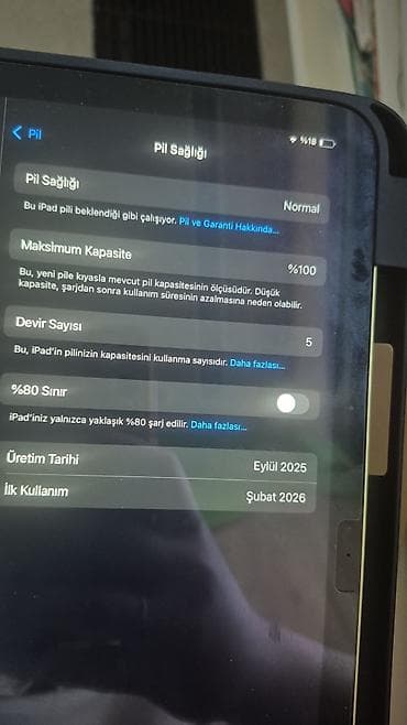 Комплектующие для ПК и ноутбуков: Apple iPad (A16) – Sarı rəng, 256 GB Xüsusiyyətlər: - Model: iPad — 5