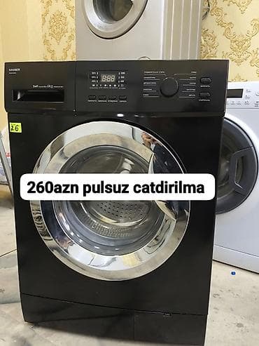 Hauser ön yükləməli paltaryuyan maşın - Tutum: 6 kq (Self-protection