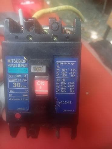 Təmir və tikinti: Mitsubishi Electric Elektrik avtomat, 3 faza — 2