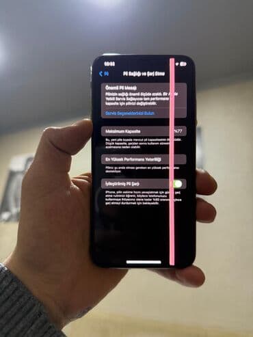 разбитый телефон fly: IPhone Xs, Qızılı, Qırıq — 2