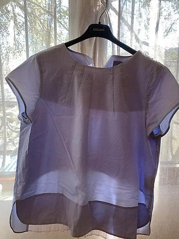 Marella Sport qadın bluzası - Rəng: açıq bənövşəyi/boz tonlarında -