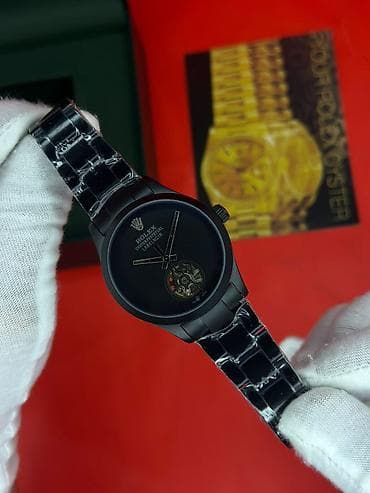 sensor saatlar: ▪️Kişi qol saatı ▪️”*ROLEX*” markası ▪️Model: *Labelnoir * ▪️"Mat — 2