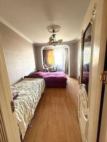 квартира 3 комнатная: 3 otaqlı mənzil – geniş və işıqlı - Plan: ayrı mətbəx, böyük zal, 2 — 7