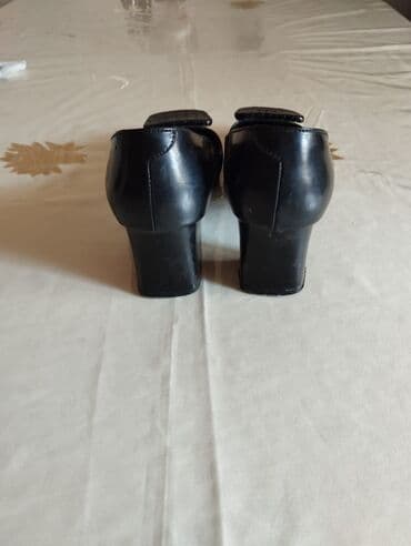 qadin pencekleri: Tuflilər, Ölçü: 38, rəng - Qara, İşlənmiş — 3