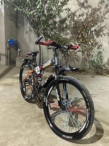 24luk velosipet: BMX stili dağ velosipedi - Çərçivə: möhkəm alüminium görünüşlü BMX — 1