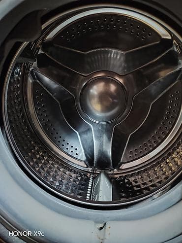 keramika diş: Samsung paltaryuyan maşın – Diamond Drum, 6 kq İşlək vəziyətdə - Ön — 3