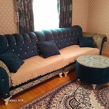 yemek stol: Qonaq otağı və mətbəx mebel dəsti - Qonaq otağı üçün dəbdəbəli yumşaq — 4