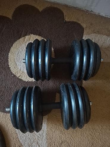 strong 210 original: Tənzimlənən qantel dəsti - 2 ədəd qantel (cüt)20kg+20kg - Hər — 2
