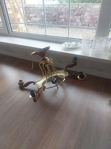 lusdur: Çılçıraq, 5 lampa, Metal — 5