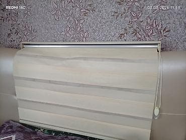 mini projektor: Zebra jalüz pərdə - Model: zebra (şəbəkəli-sıralı), zəncirli — 2