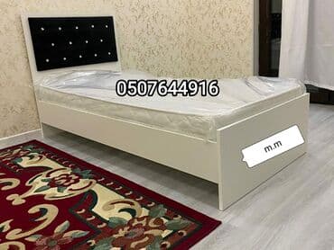 divan çarpayı: Yeni, Təknəfərlik çarpayı, Bazalı, Matras ilə, Siyirməsiz, Azərbaycan — 4