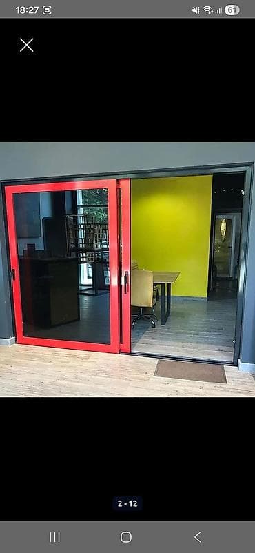 Plastik və aliminium qapı və pencərə sistemləri Cam balkon,Sürgülü cam