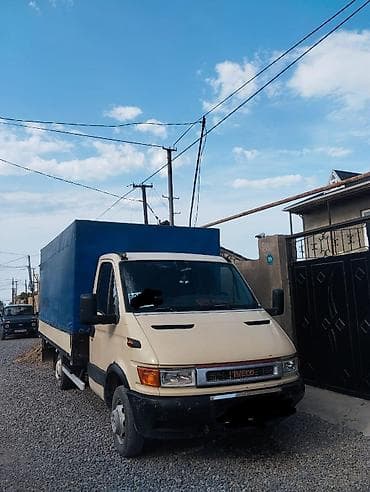 İveco yük mikroavtobusu – tentli furqon - Korpus: uzun bortlu, üstü