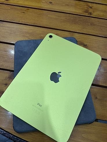 Apple iPad 10th 2022 planşet – sarı rəng. Xüsusiyyətlər: - Tam