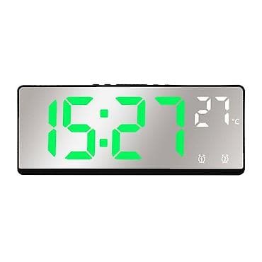 Zəngli saat Masaüstü saat Stolüstü saat GH 0715L Light Alarm Otaq