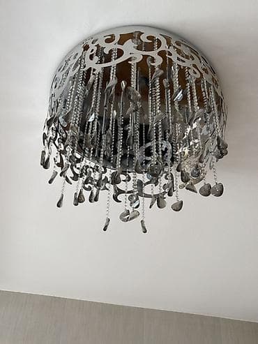 tavalar: Led Çılçıraq, 4 və daha çox lampa, Metal — 1