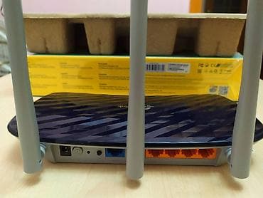 rengli printer satilir: TP-Link - 5Ghz tezlikdə işləyən modem router TP-Link - AC750 - C20 — 3