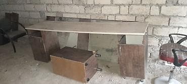 Salon resepsiyon masası və aksesuarları - Model: Geniş ön