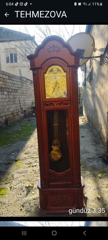 pendir: Yerüstü saatlar, Mexaniki, Mayatnik — 5