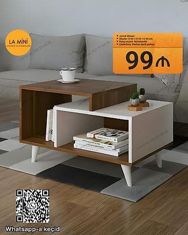 Düz masa, Açılmayan, Təkərsiz, Teksturalı laminat, Pulsuz quraşdırılma