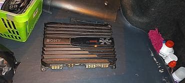 Mikrofonlar: Sony Xplod avtomobil gücləndiricisi - Model: Sony Xplod 4/3 kanallı — 2