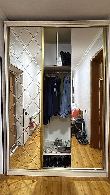 dolab guzgulu: Gozel gorunuslu boyuk olcu dehliz mebeli. Cox sayda esya yerlesdirmek — 2