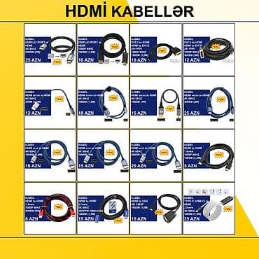 kompüter barter: HDMİ Kabellər ⭐Type-C (USB-C) to HDMİ 2.0vers 1,8m 4K 60HZ – 25 AZN — 1