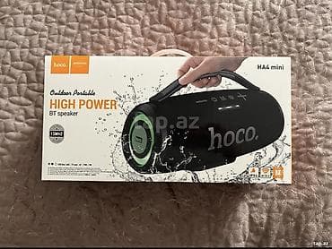 Yeni Hoco Kolonka, Növ - Bluetooth, rəng - Qara