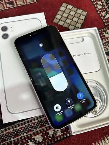 ucuz iphone 6: IPhone 11, 128 GB, Ağ, Zəmanət, Simsiz şarj, Face ID — 4