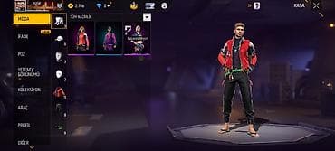 canta kişi ucun: Free Fire oyun hesabı - Səviyyə: 26 - Valyuta: 2,916 qızıl, 0 almaz - — 2