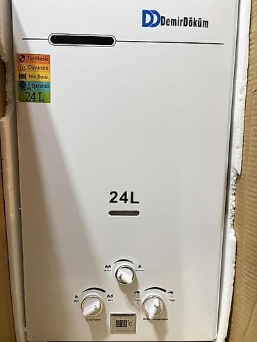 DemirDöküm qazlı su qızdırıcısı – 24L Xüsusiyyətlər: - Tutum: 24 litr