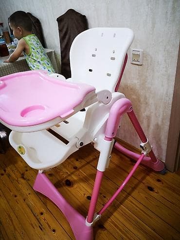 plus maşın: Uşaq yemək stulu – Baby Plus Yeni kimi bir veziyyetdesir - Rəng — 4