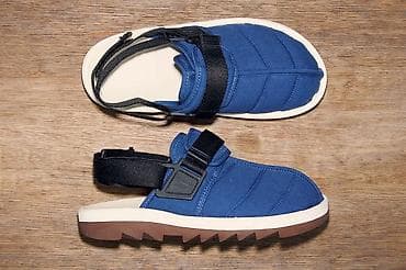 новые тапочки: Reebok, Размер: 37, цвет - Синий, Б/у — 2
