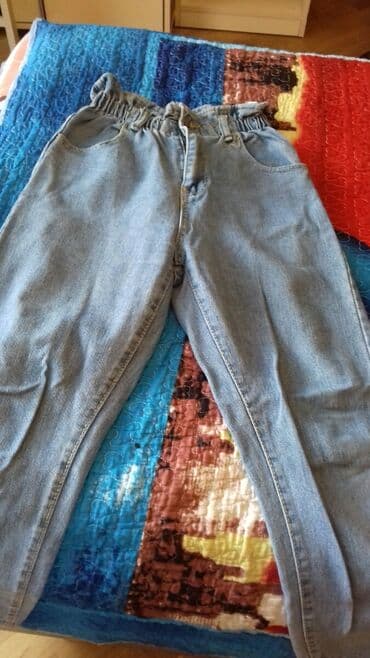 boş şalvar: 14 yaş qız üçün şalvar cins — 1