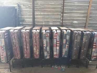 купить раскладушку в баку: Новый, Раскладушка с мочалкой — 1