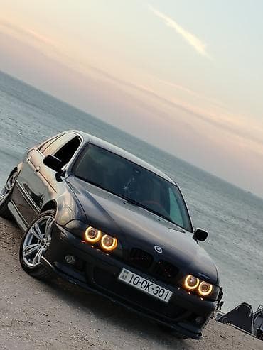kia rio diffuser: BMW 5 Series (E39) sedan - Korpus: qara rəng, sedan kuzov, M paket — 2