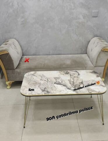 ziqonlar: Jurnal masası, Yeni, Açılmayan, Dördbucaq masa — 1