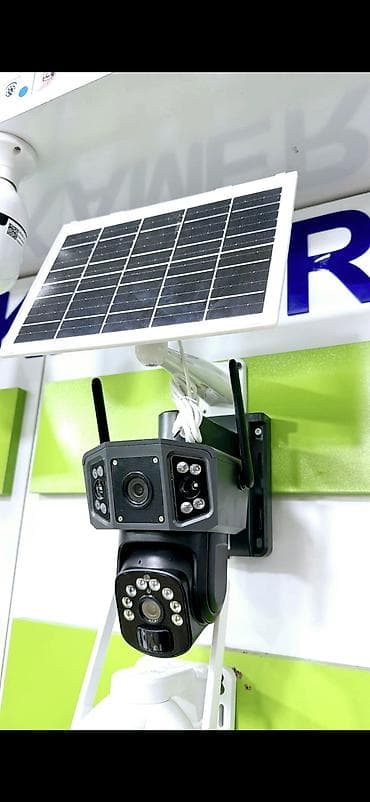 polaroid camera: 4G solar 2 kamera ptz 360° smart + 64gb Günəş Panelli Ağıllı — 3