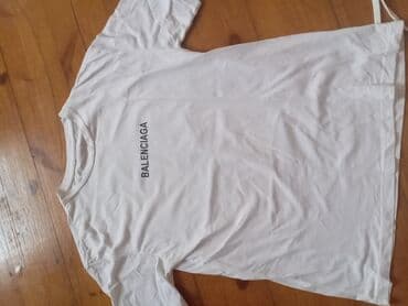 Futbolka, Balenciaga, 2XS, rəng - Ağ