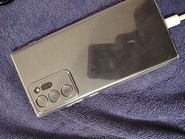 samsung adaptr: Samsung Galaxy Note 20 Ultra, 256 GB, rəng - Qara, Qırıq, Sensor, Barmaq izi — 1