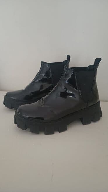 brend qadin ayaqqabilari: Ölçü: 40, rəng - Qara, İşlənmiş — 1