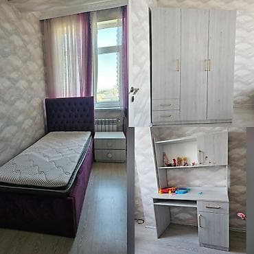 Qız üçün, İşlənmiş, Təknəfərlik çarpayı, Dolab, Yazı masası