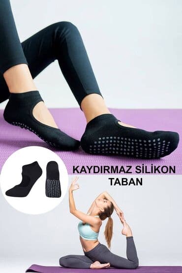 Yoga corabı qara rəng . ölçü 36- 39