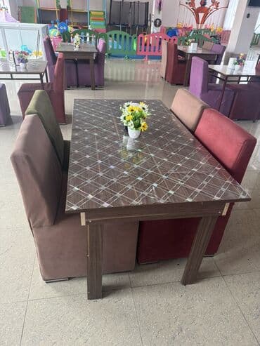 alçıpan asma tavan modelleri alcipan figura: Kafe/restoran üçün masa dəstləri Məhsul: Müxtəlif ölçülərdə yemək — 3