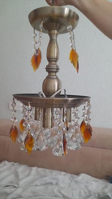 Çılçıraq, 3 lampa, Metal