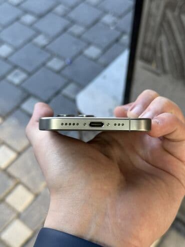14 про бу: IPhone 15 Pro, 256 ГБ, Natural Titanium, Беспроводная зарядка — 5