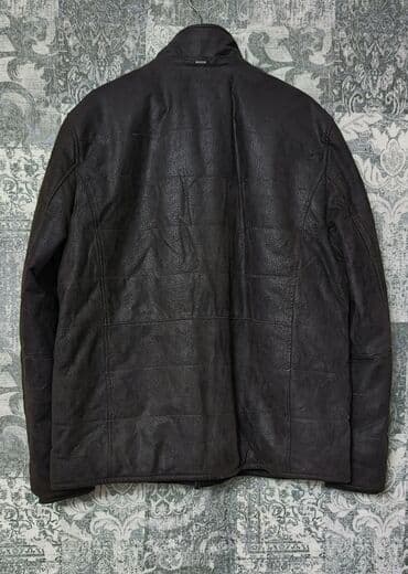 kişi kurtkaları: Kurtka, Dəri, Qış, 2XL — 10