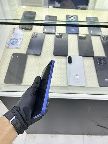 samsung galaxy tab a: Samsung 256 ГБ, цвет - Голубой, Гарантия, Беспроводная зарядка, Face ID — 10