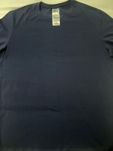 Рубашки: Мужская футболка, 2XL, цвет - Синий — 3